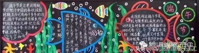 端午節手抄報與黑板報大全