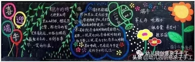 端午節手抄報與黑板報大全