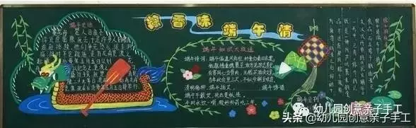 端午節手抄報與黑板報大全