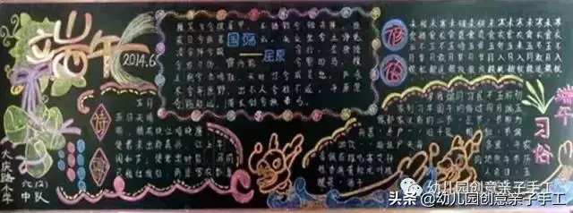 端午節手抄報與黑板報大全