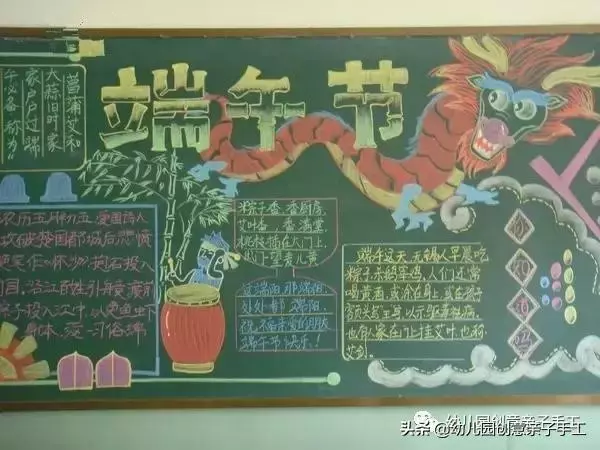 端午節手抄報與黑板報大全