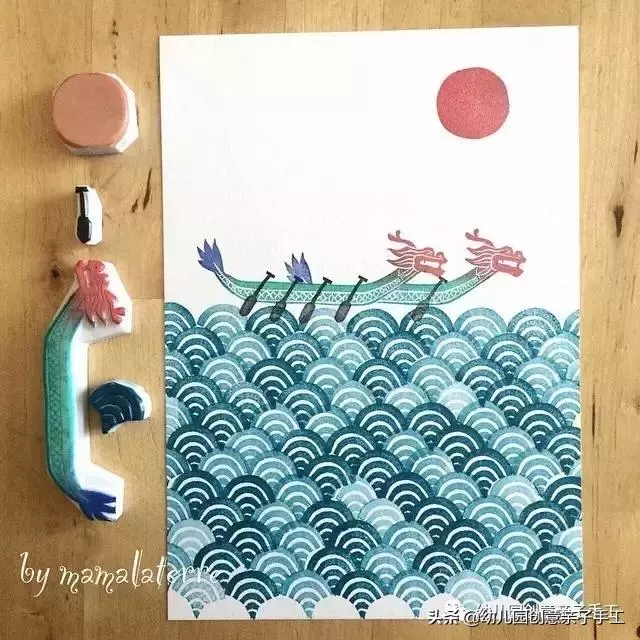 端午 | 幼兒園美術畫作,展現濃情端午節