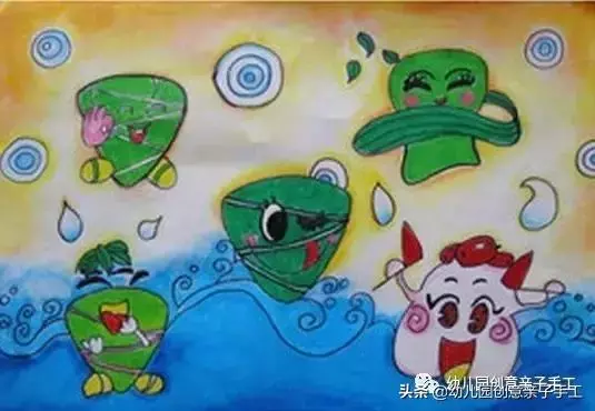 端午 | 幼兒園美術畫作,展現濃情端午節