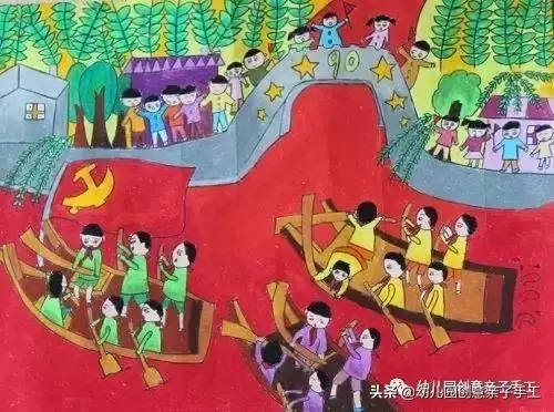 端午 | 幼兒園美術畫作,展現濃情端午節
