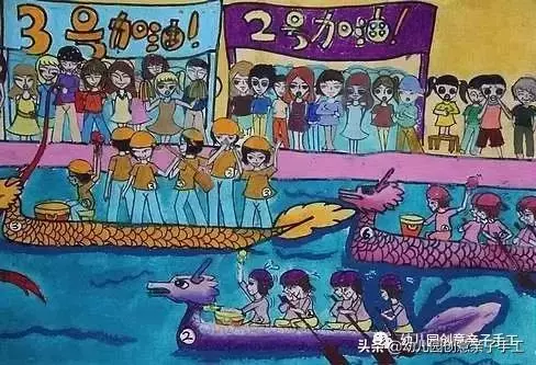 端午 | 幼兒園美術畫作,展現濃情端午節