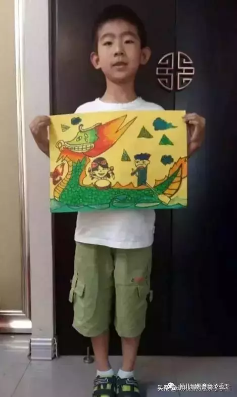 端午 | 幼兒園美術畫作,展現濃情端午節