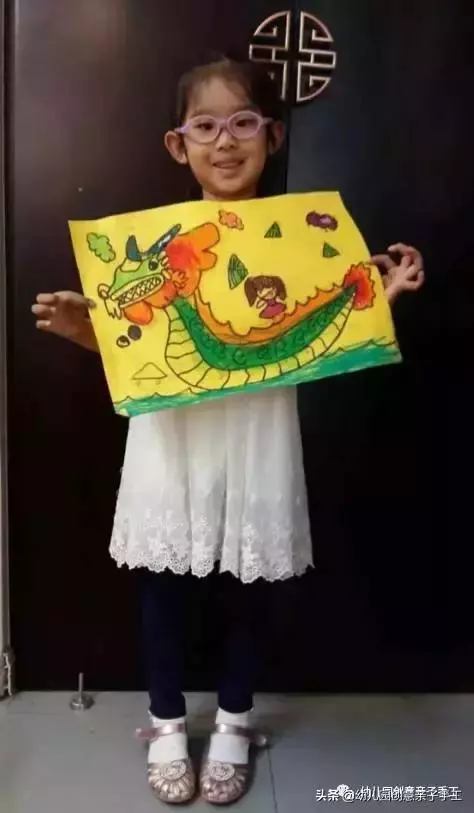 端午 | 幼兒園美術畫作,展現濃情端午節