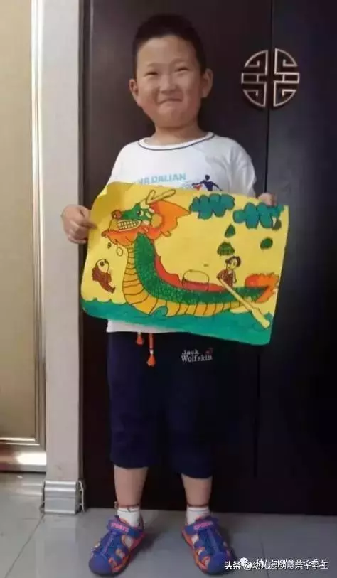端午 | 幼兒園美術畫作,展現濃情端午節
