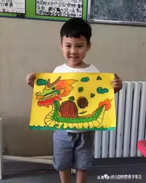 端午 | 幼兒園美術畫作,展現濃情端午節