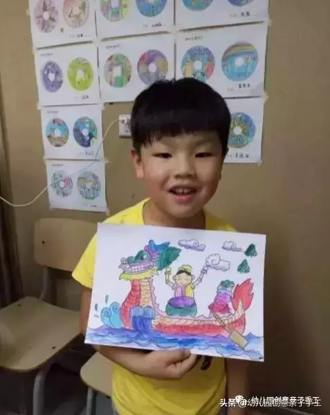 端午 | 幼兒園美術畫作,展現濃情端午節
