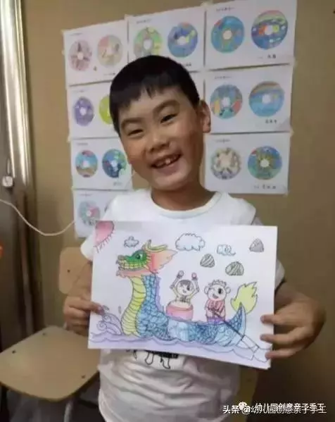端午 | 幼兒園美術畫作,展現濃情端午節