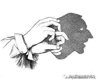 手影遊戲的各種新玩法，不錯不錯！