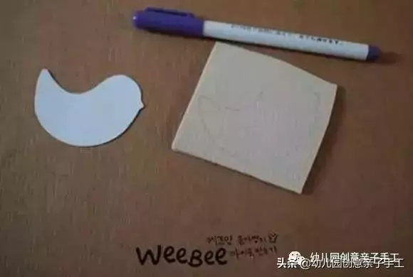 不織布 | 幼兒園手工立體鳥籠吊飾