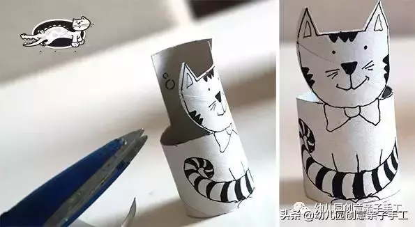 廢舊利用 | 幼兒園手工捲紙筒製作大全,超實用