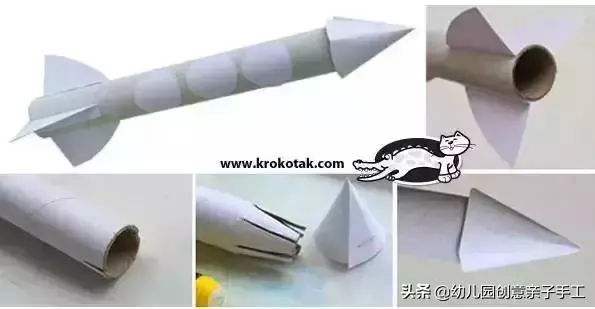 廢舊利用 | 幼兒園手工捲紙筒製作大全,超實用