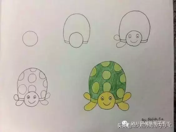 簡筆畫 | 從字母、數字變成動物，這才叫創意！