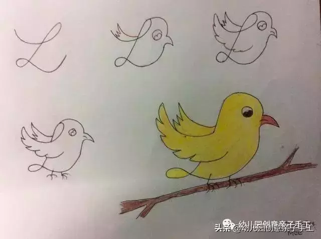 簡筆畫 | 從字母、數字變成動物，這才叫創意！