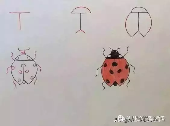 簡筆畫 | 從字母、數字變成動物，這才叫創意！