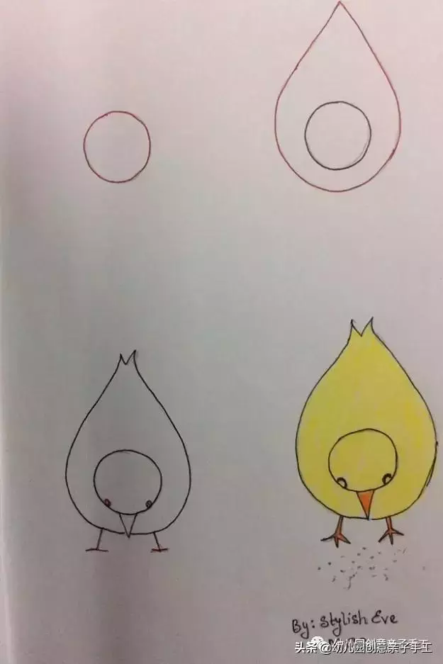 簡筆畫 | 從字母、數字變成動物，這才叫創意！