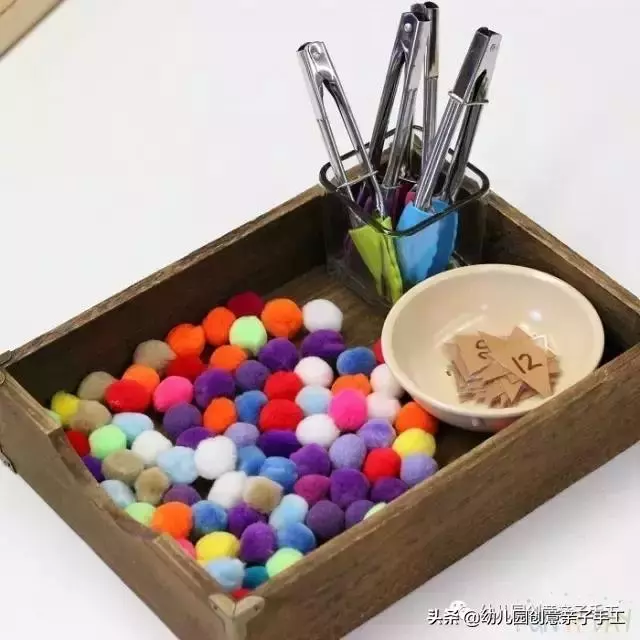 玩教具 | 幼兒園手工毛球,原來這樣玩更有趣!