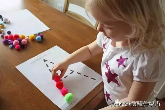 玩教具 | 幼兒園手工毛球,原來這樣玩更有趣!