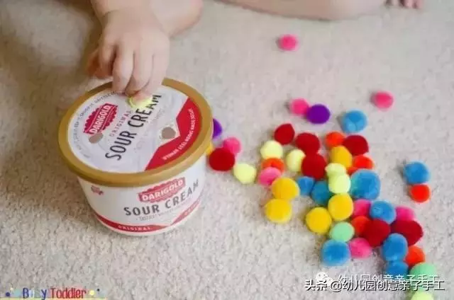 玩教具 | 幼兒園手工毛球,原來這樣玩更有趣!
