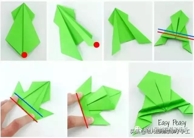 9款動物摺紙DIY手工系列,鍛鍊孩子的動手能力