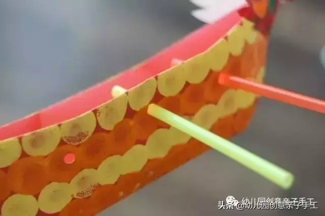 端午節手工摺紙-龍舟與粽子