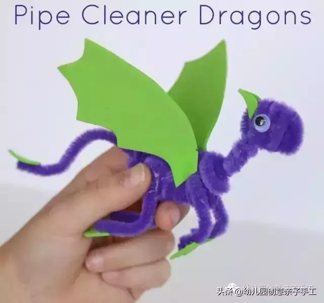 幼兒園端午節創意手工-各種各樣的龍