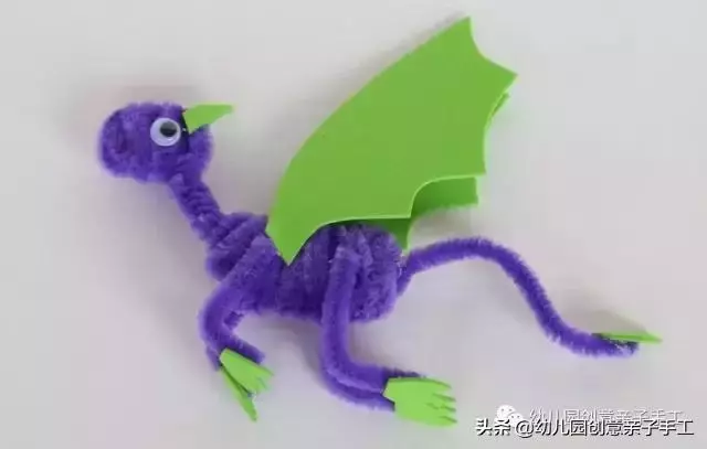 幼兒園端午節創意手工-各種各樣的龍