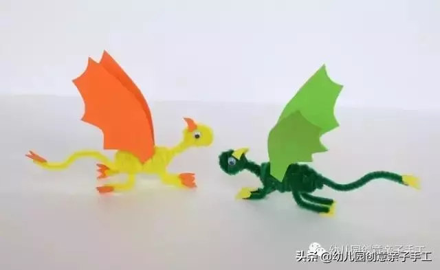 幼兒園端午節創意手工-各種各樣的龍