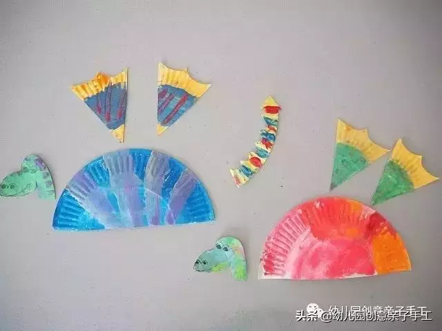 幼兒園端午節創意手工-各種各樣的龍
