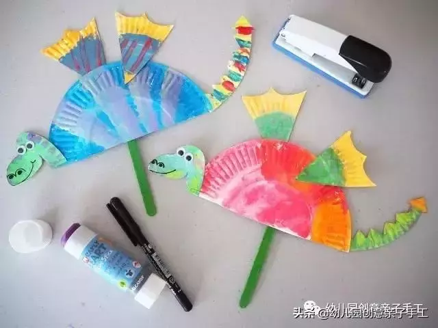 幼兒園端午節創意手工-各種各樣的龍