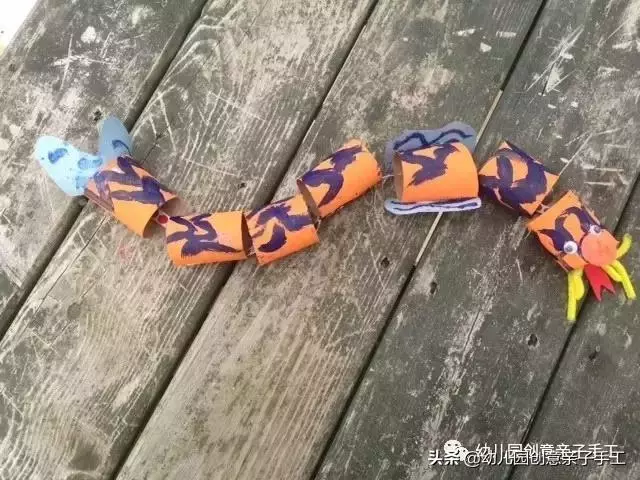 幼兒園端午節創意手工-各種各樣的龍