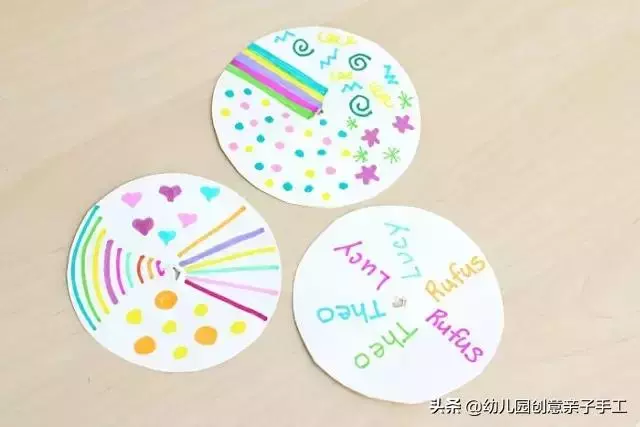 幼兒園創意親子手工之廢舊利用-捲紙筒巧妙改造成萬花筒