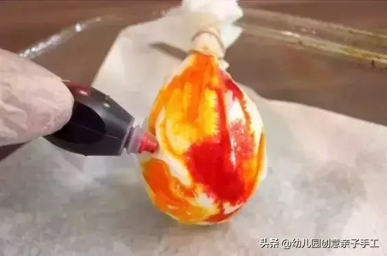 幼兒園創意手工之雞蛋繪畫玩法,太美了!