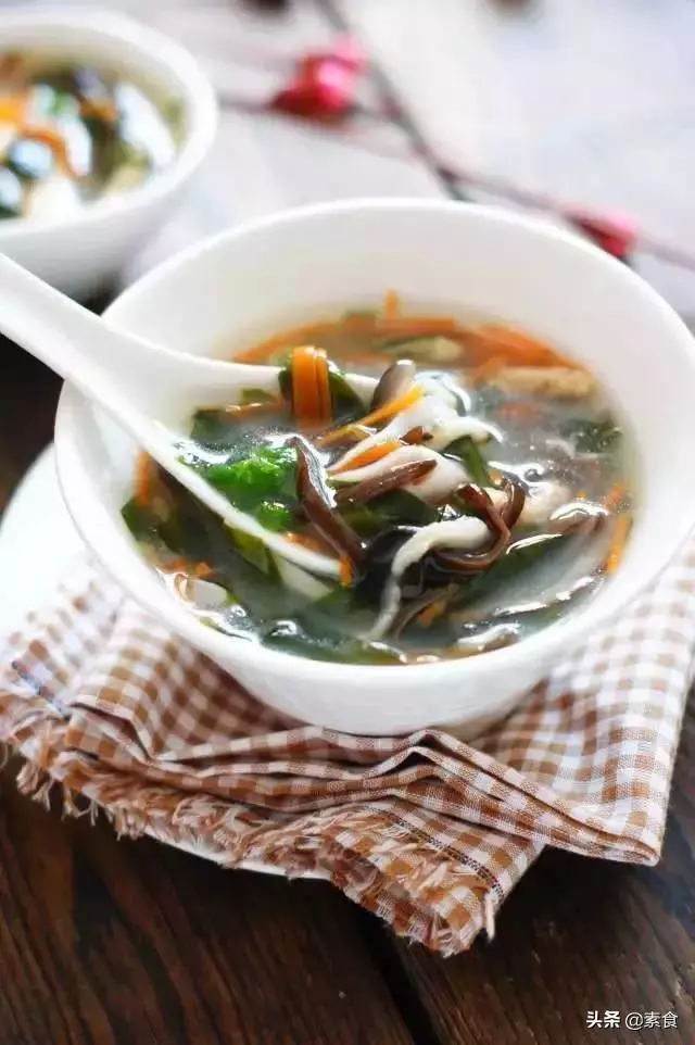 素食湯譜集,一樣美味!