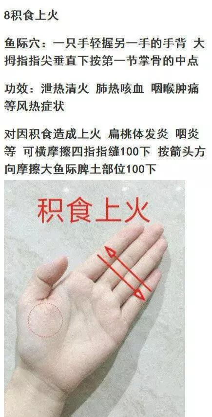 中醫收藏：雙手穴位保健，收藏轉發，簡單實用，解決便秘、口臭等