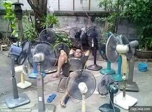 10種國外網友分享的「超瘋狂避暑方式」,雖然看起來很涼但絕對會被媽媽罵wwww