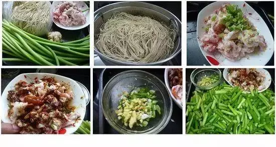 超美味的蒸麵條,看著口水都要出來了~