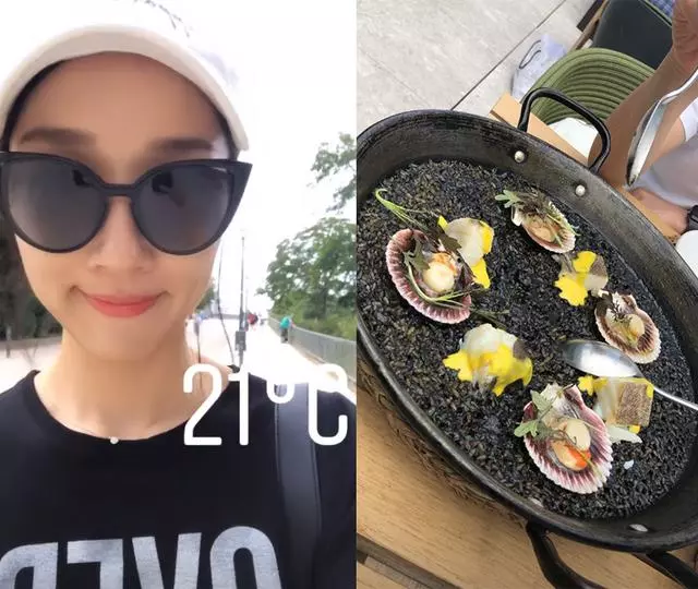 李亞男夫妻出遊巴塞隆納,王祖藍被老婆摟在懷裡似小弟!