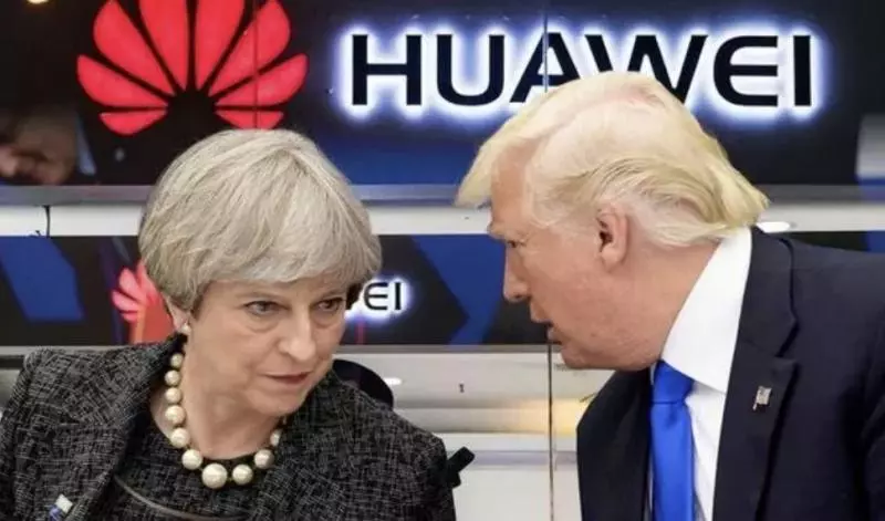 特朗普終於踢到鐵板了!施壓英國打壓華為,梅首相狠狠打臉特朗普!