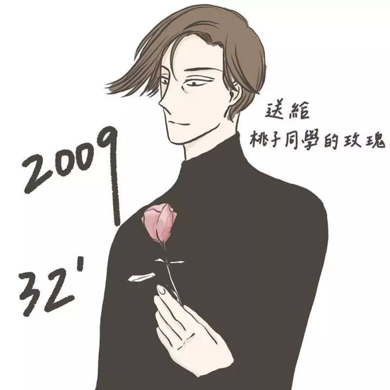 動漫男神長大變怎樣?臺灣作家畫出「動漫主角成年後樣子」成人版花輪「花美男超高顏值」帥炸