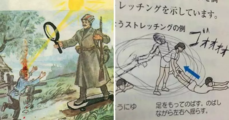 19個超厲害的「課本塗鴉,構圖和創意」!快來看看吧!