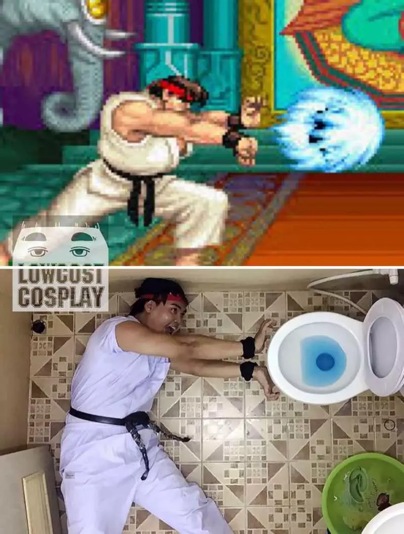 30個低成本Cosplay之神用最常見的物品來模仿的新作品