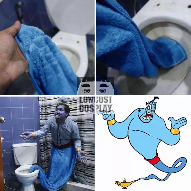 30個低成本Cosplay之神用最常見的物品來模仿的新作品