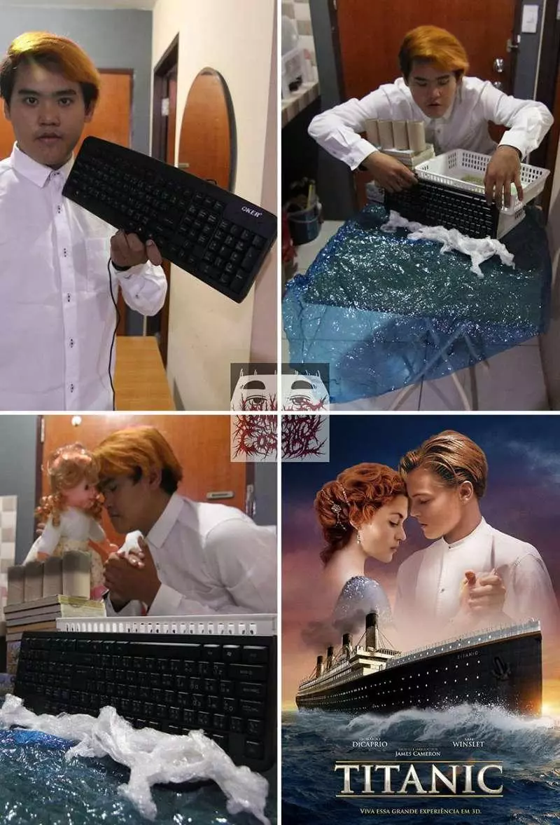 30個低成本Cosplay之神用最常見的物品來模仿的新作品