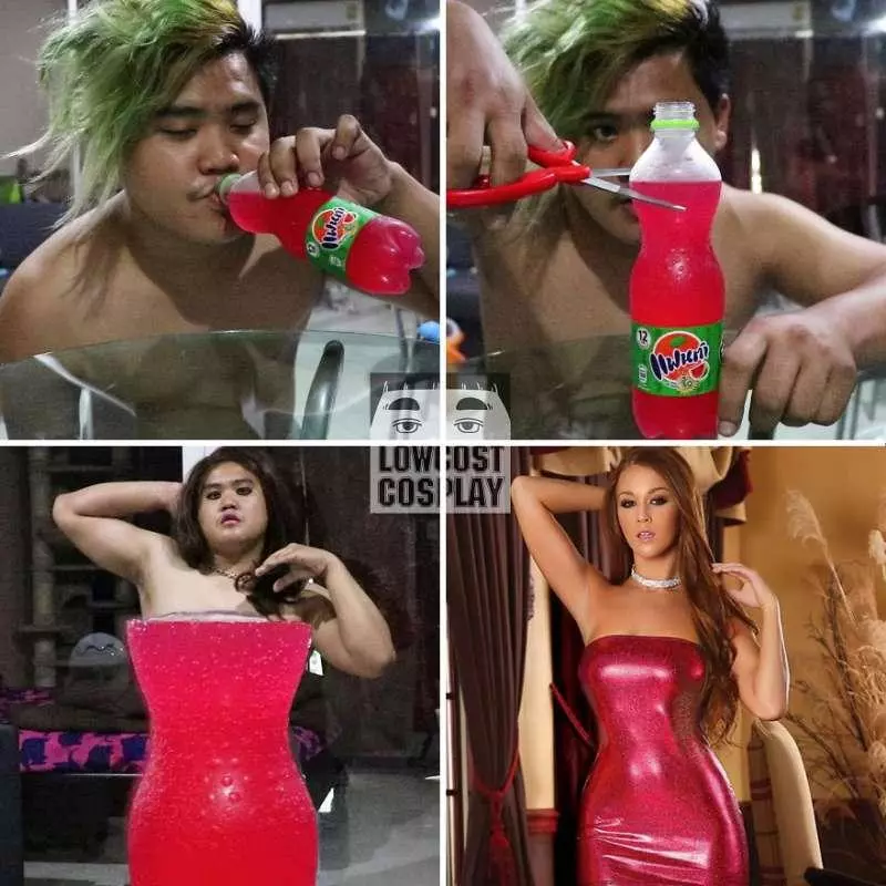 30個低成本Cosplay之神用最常見的物品來模仿的新作品