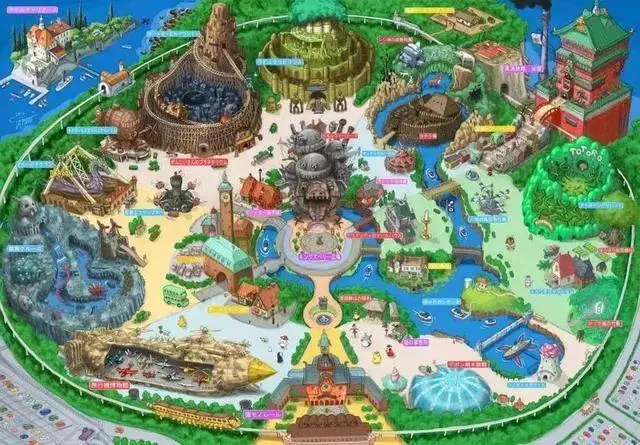 宮崎駿主題公園設計圖曝光!可能超越迪士尼...