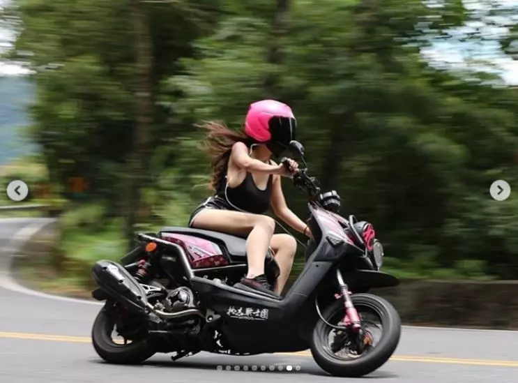 公路上的超大亮點!北宜真理褲妹「大G車頭燈」過彎甩出…比頭還大:難怪老司機都捨不得超車